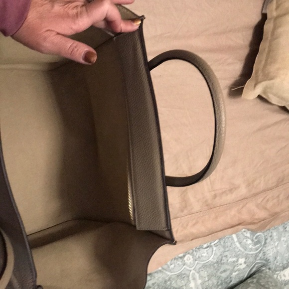 Taupe coloured large purse - Picture 3 of 3